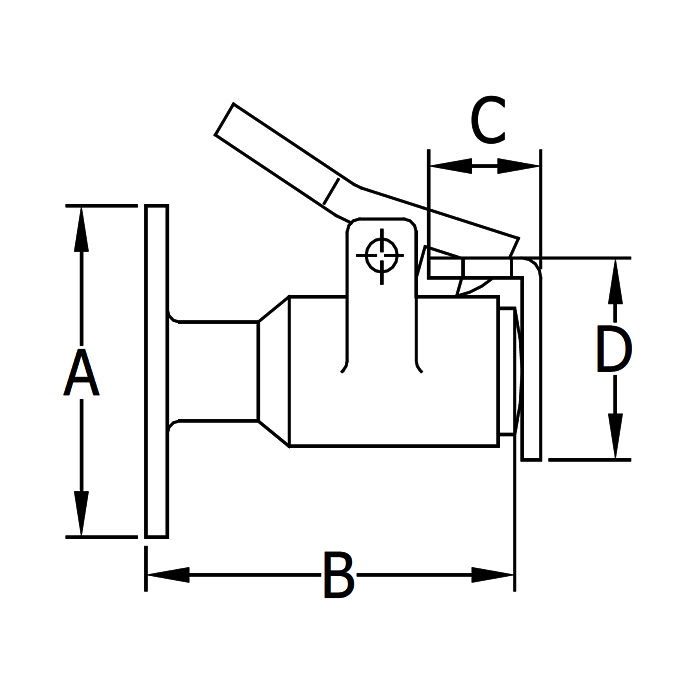 Marine Cushioned Door Holder