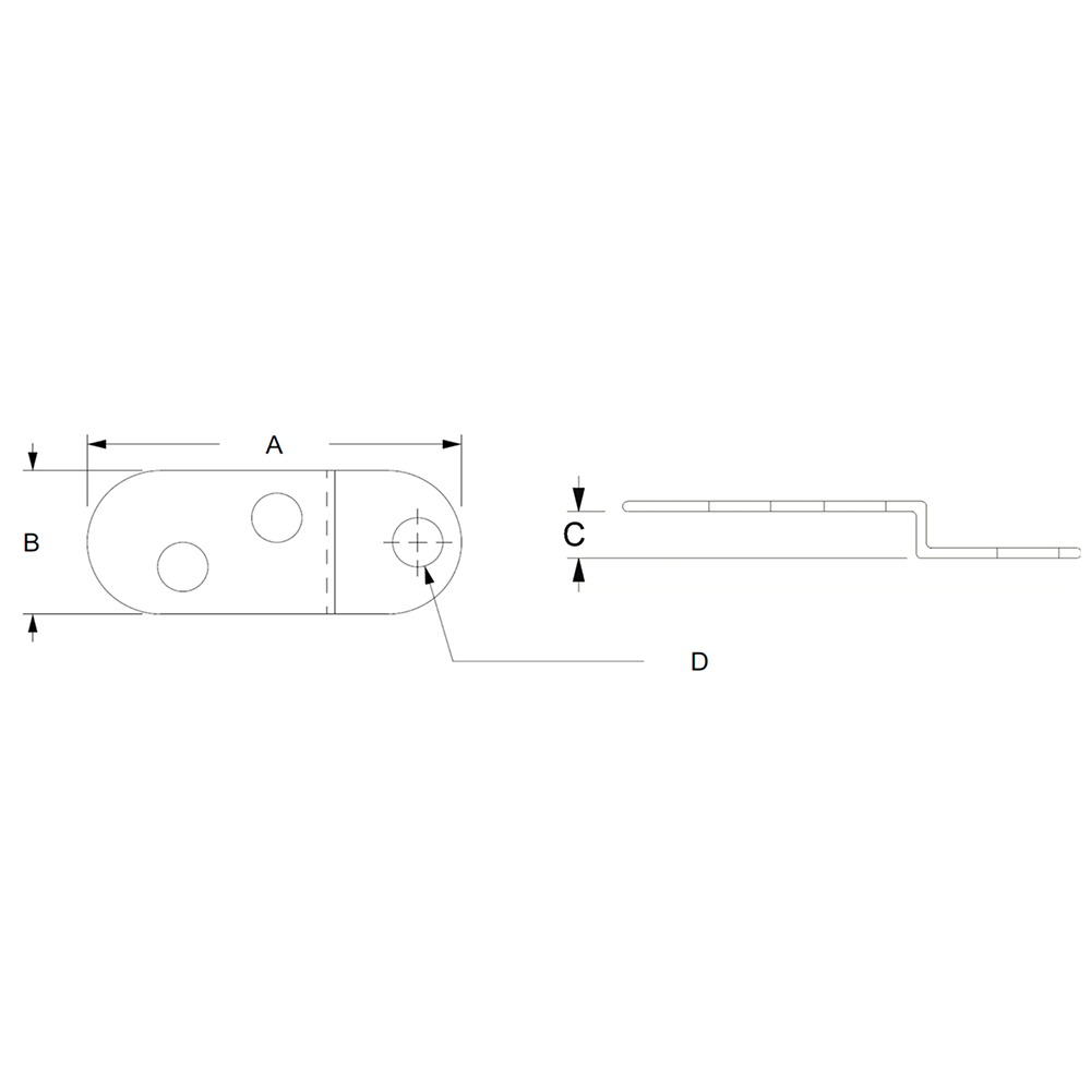 316 Stainless Steel Upholstery Clip