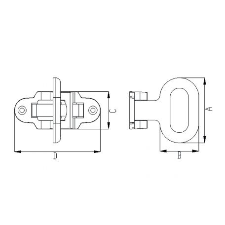 Stainless Steel Folding Step