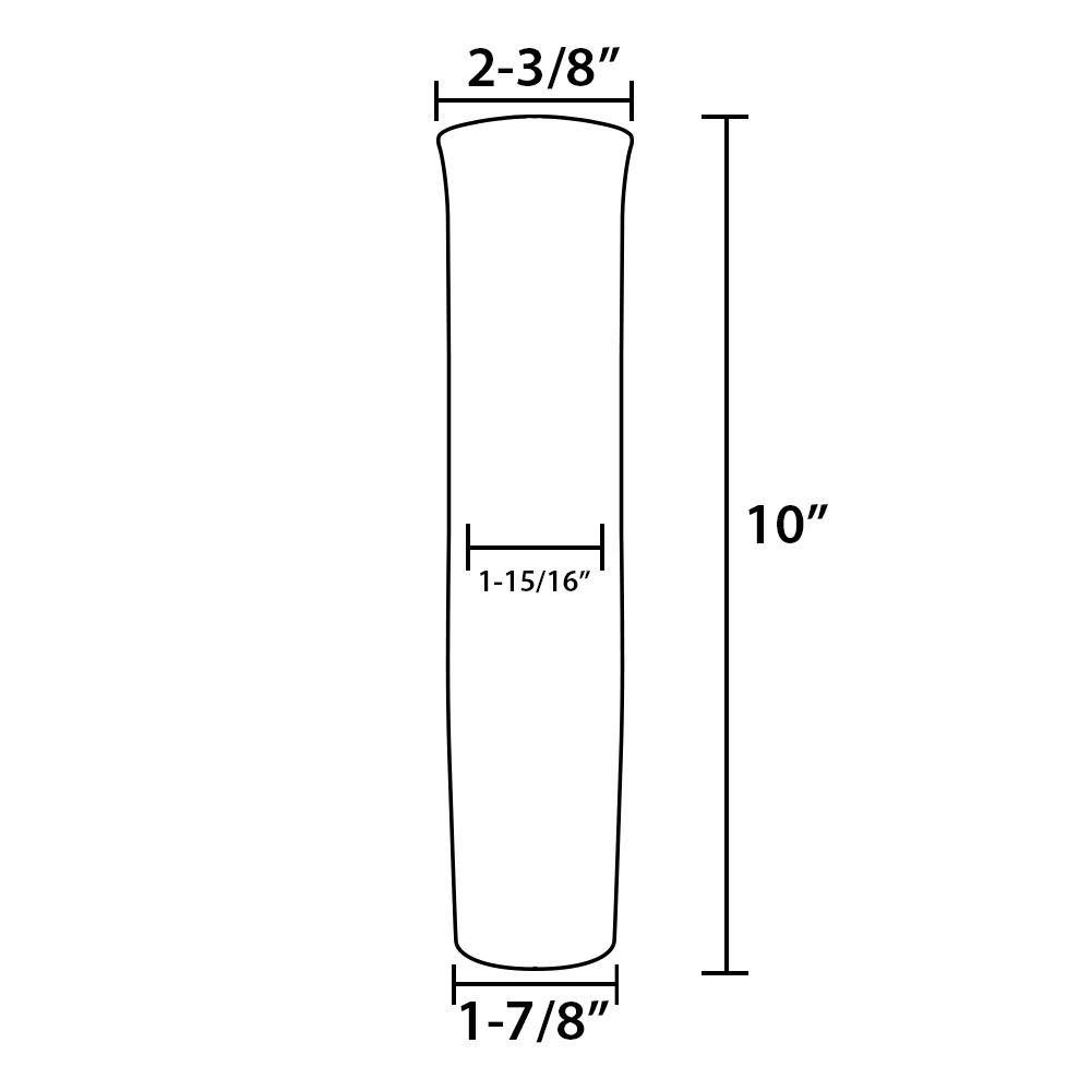 Aluminum Weld on Rod Holder 10