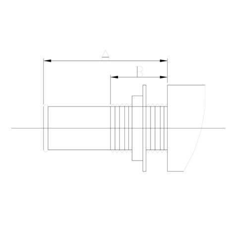 Chrome-Plated Marine Fuel Tank Vent – Square Head, 9/16
