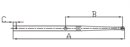 Tapered Tip Stanchion