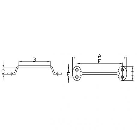 Stainless Grab Handle