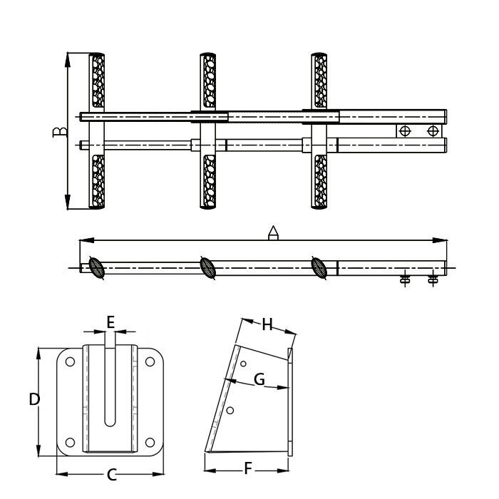 Stainless Telescoping Sport/Diver Ladder