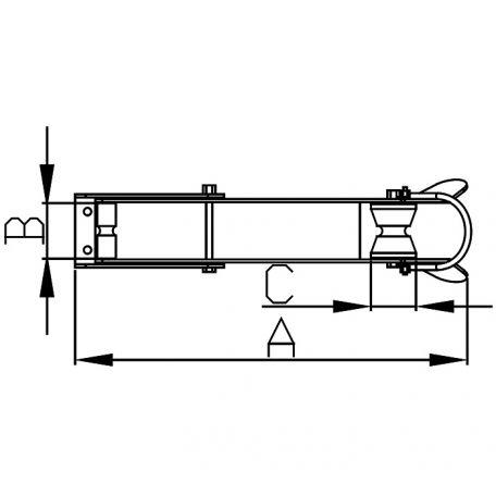 Pivoting Self-Launch Bow Roller