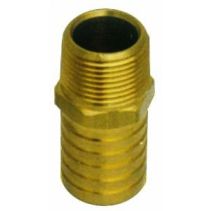 Bronze Straight Pipe-to-Hose Adapter