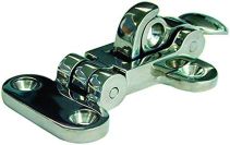 Stainless, Heavy Duty Lockable Boat Latch with Anti-Rattle Fastener