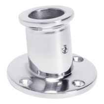 Stainless Flag Pole Socket Top Mount