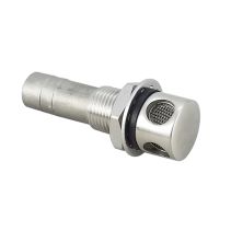 Stainless Straight Fuel Vent, 5/8" Hose