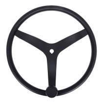 Premium Sport Wheel w/Power Knob, 13-1/2", Blackout Cerakote