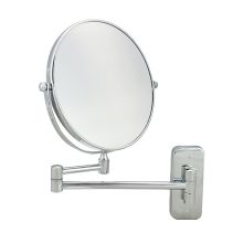 Chrome Plated Wall Mount Vanity Mirror, 8"