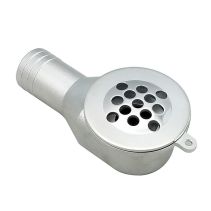 Deck Drain 1-1/2", Domed Grate with Polypropylene Ball