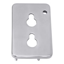 316 Stainless Steel Mount Plate for Floor, Stud Mounted 4″ x 6″