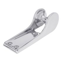 Stainless Bow Roller with Stainless Wheel, 7-7/8"