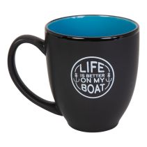 Life is Better on My Boat Mug