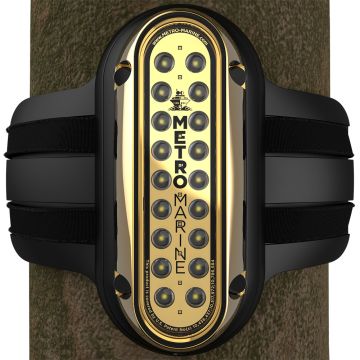 Metro Marine High-Output Vertical Piling Mount Light w/Intelligent Monochromatic LED&#39;s - White, 90&deg; Beam