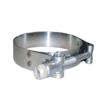 Trident Marine 316 SS T-Bolt Clamp - 3/4&quot; Band - 1.28&quot;-1.59&quot; Range