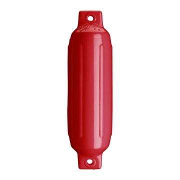 Polyform G-1 Twin Eye Fender 3.5&quot; x 12.8&quot; - Classic Red