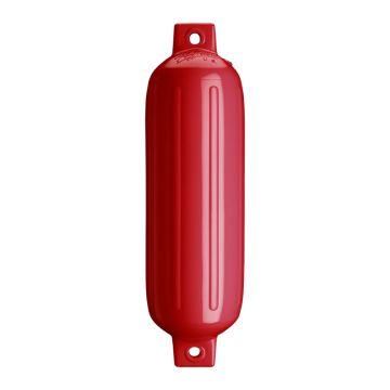 Polyform G-4 Twin Eye Fender 6.5&quot; x 22&quot; - Classic Red