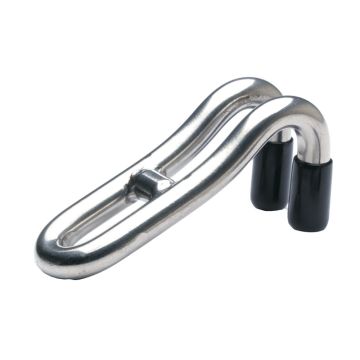 C. Sherman Johnson &quot;Captain Hook&quot; Chain Snubber Large Snubber Hook Only (1/2&quot; T-316 Stainless Steel Stock)