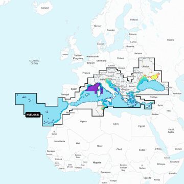 Garmin Navionics Vision+&trade; NVEU643L Mediterranean &amp; Black Sea