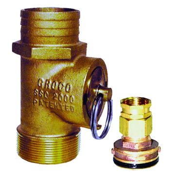 GROCO 1-1/4&quot; Engine Flush Kit &amp; Adaptor