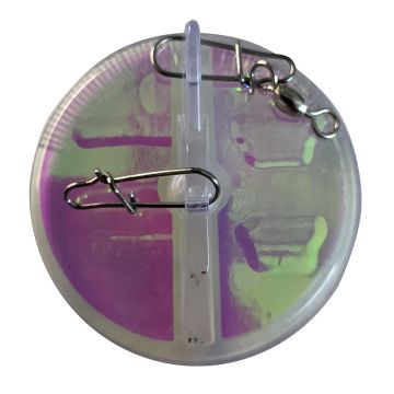 Luhr-Jensen 2-1/4&quot; Dipsy Diver - Clear/Clear Bottom Moon Jelly