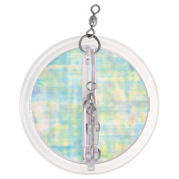 Luhr-Jensen 3-1/4&quot; Dipsy Diver - Clear/Clear Bottom UV Moon Jelly