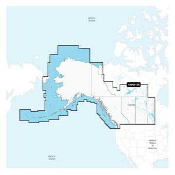 Navionics NAUS013R - Canada, West &amp; Alaska - Navionics+
