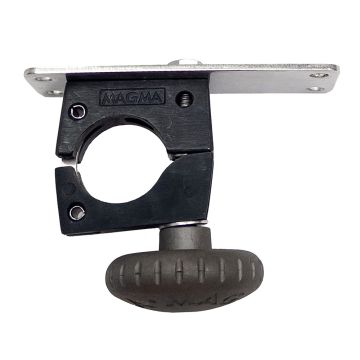 Magma Horizontal Round Rail Mount w/Knob - 1-1/2&quot;