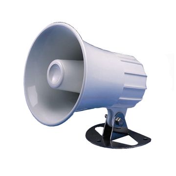 Standard Horizon 5&quot; Round Hailer/PA Horn - White
