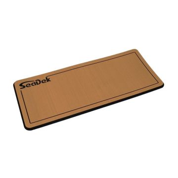 SeaDek 16&rdquo; x 39&quot; 20mm Dual Density Large Helm Pad w/SeaDek Logo - Brushed Texture - Mocha/Black (406.4mm x 990.6mm x 20mm)