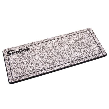 SeaDek 16&rdquo; x 39&quot; 20mm Dual Density Large Helm Pad w/SeaDek Logo - Brushed Texture - Snow Camo/Black (406.4mm x 990.6mm x 20mm)