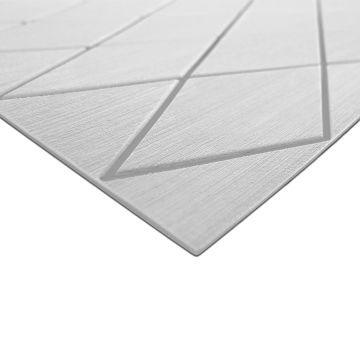 SeaDek 40&quot; x 80&quot; 6mm Two Color Diamond Full Sheet - Brushed Texture - Cool Grey/Storm Grey (1016mm x 2032mm x 6mm)
