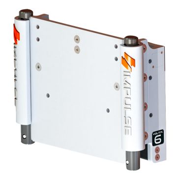 IMPULSE XL 6&quot; Set Back Electric Jack Plate w/Standard Control - White Cerakote