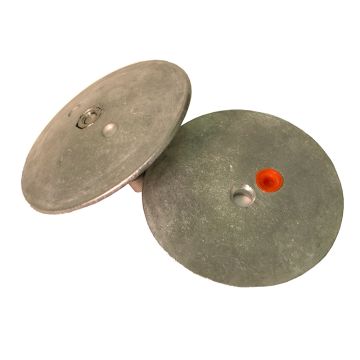Performance Metals 3-3/4&quot; Rudder/Trim Tab Anode - Zinc