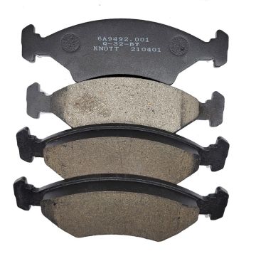 Load Rite by Knott Brake Pads 10 &amp; 12&quot; Disc Full Axle 2 Sets Inner &amp; Outer