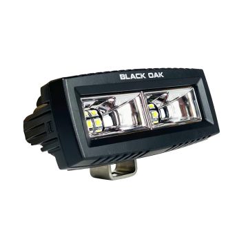 Black Oak 4&quot; Marine Spreader Light Flood Scene LED Pro Series 3.0 - Black