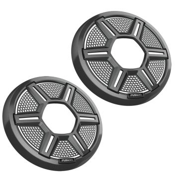 Fusion Apollo&trade; 6.5&quot; Shielded Grey Speaker Grilles (Pair)