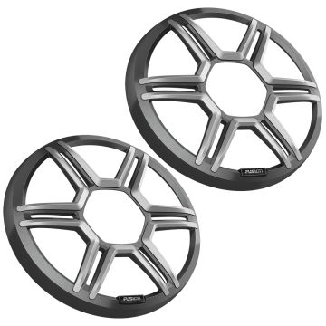 Fusion Apollo&trade; 8.8&quot; Sports Grey Speaker Grilles (Pair)