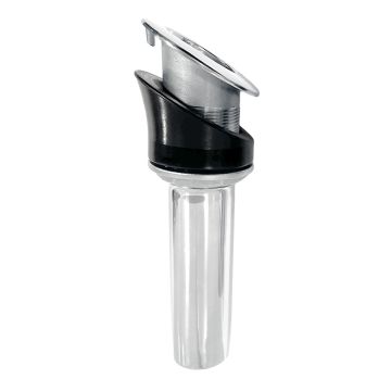 Tigress 9&quot; 30-Degree Rod Holder - Screwless - Stainless Steel