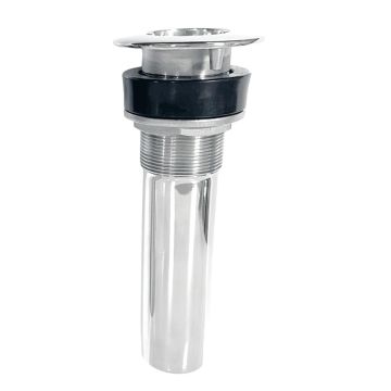 Tigress 9&quot; 0-Degree Rod Holder - Screwless - Stainless Steel