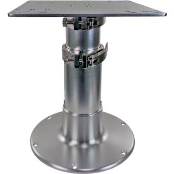 Springfield Pedestal - 3-Stage Table - 16&quot;-30&quot; - Brite Dip