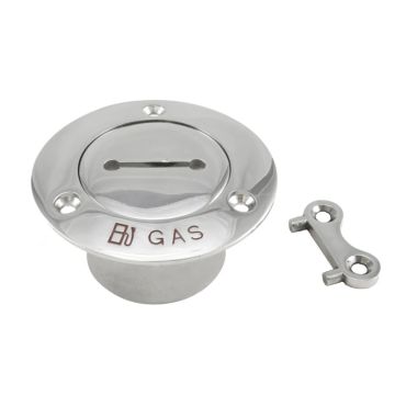 Whitecap Pipe Deck Fill w/Key - 2&quot; Pipe (Gas)