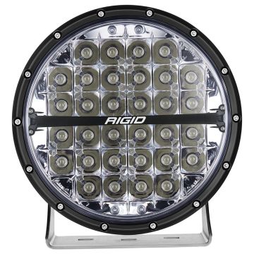 RIGID Industries 360-Series RGBW 9&quot; Offroad Lamp Spot Beam w/RGBW Backlight Pods - Single