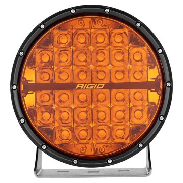 RIGID Industries 360-Series Amber Pro 9&quot; Offroad Spot Beam w/Amber Backlight Pod - Single