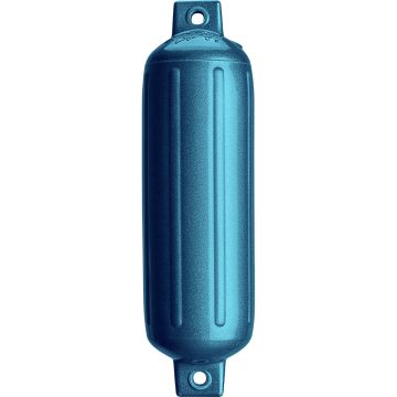 Polyform G-4 Twin Eye Fender 6.5&quot; x 22&quot; - Metallic Blue