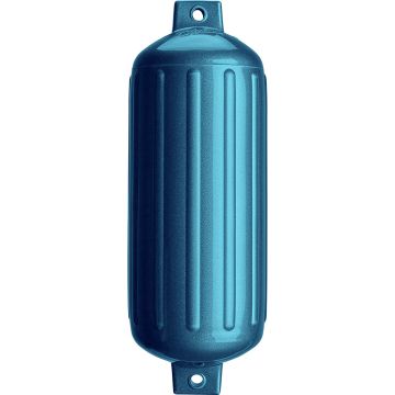 Polyform G-6 Twin Eye Fender 11&quot; x 30&quot; - Metallic Blue