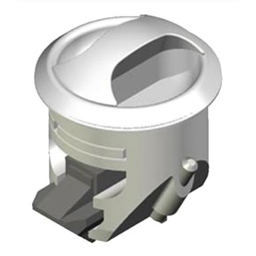 Southco Novibra Push To Latch - White