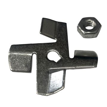 Jabsco 4-Blade Chopper Kit w/Lock Nut f/18590 Series Macerator Pumps